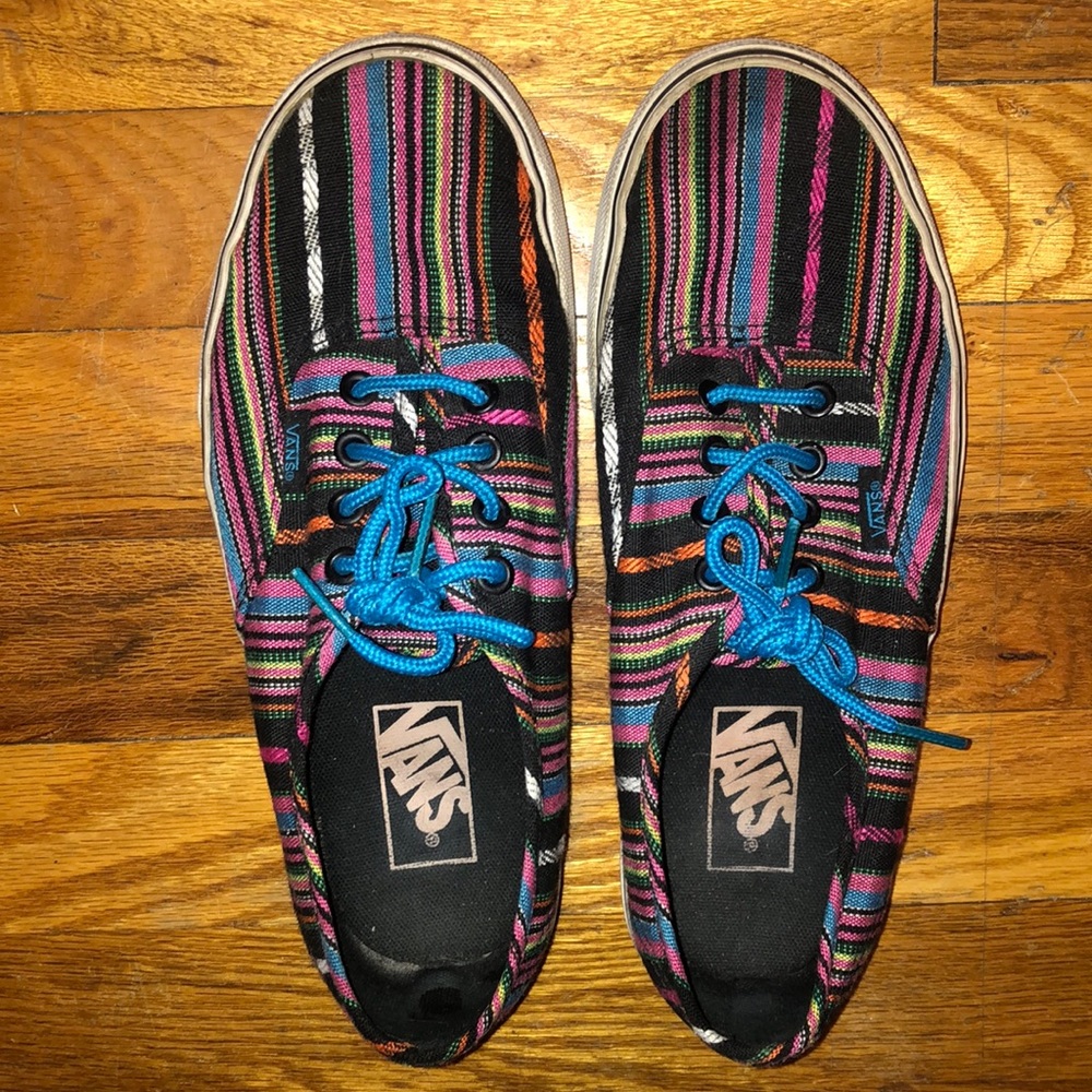 Vans multicolor striped